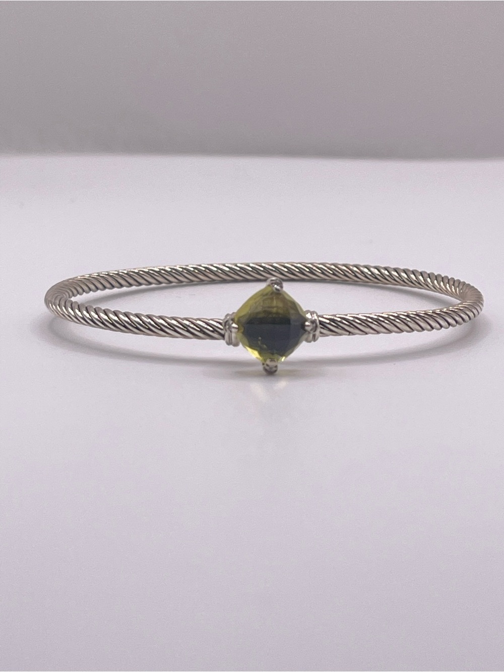 David Yurman Chatelaine Bracelet with Diamonds and Lemon Citrine - Picture 4 of 13